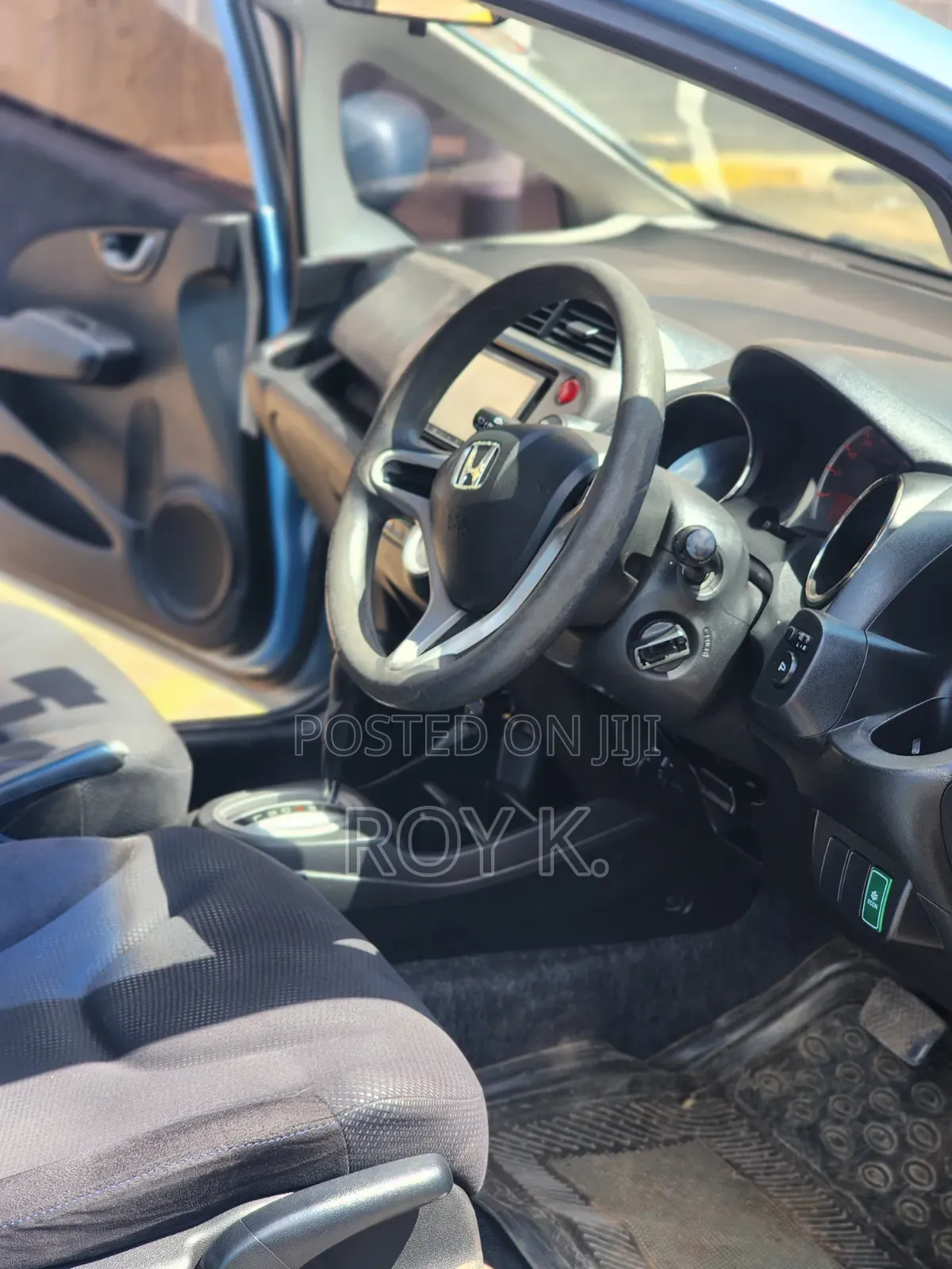 Honda Fit Automatic 2012 Blue