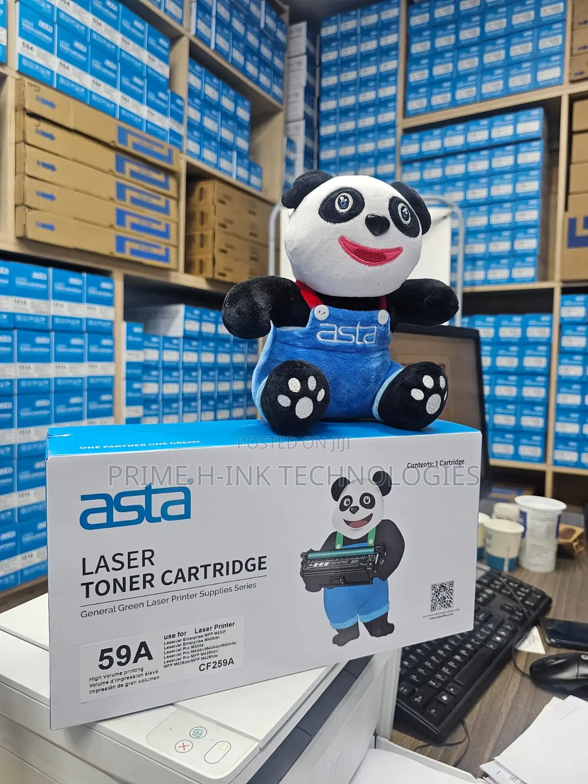 HP/Asta 59A Black Toner