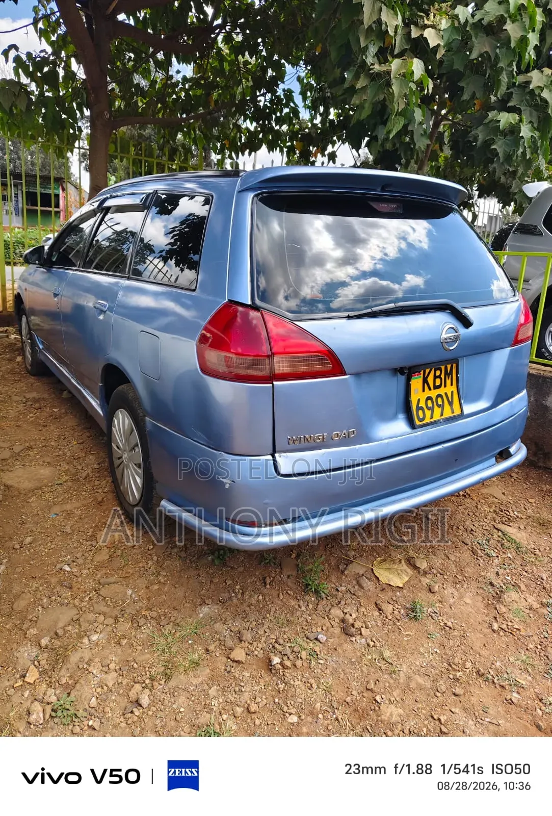 Nissan Wingroad 2004 Blue