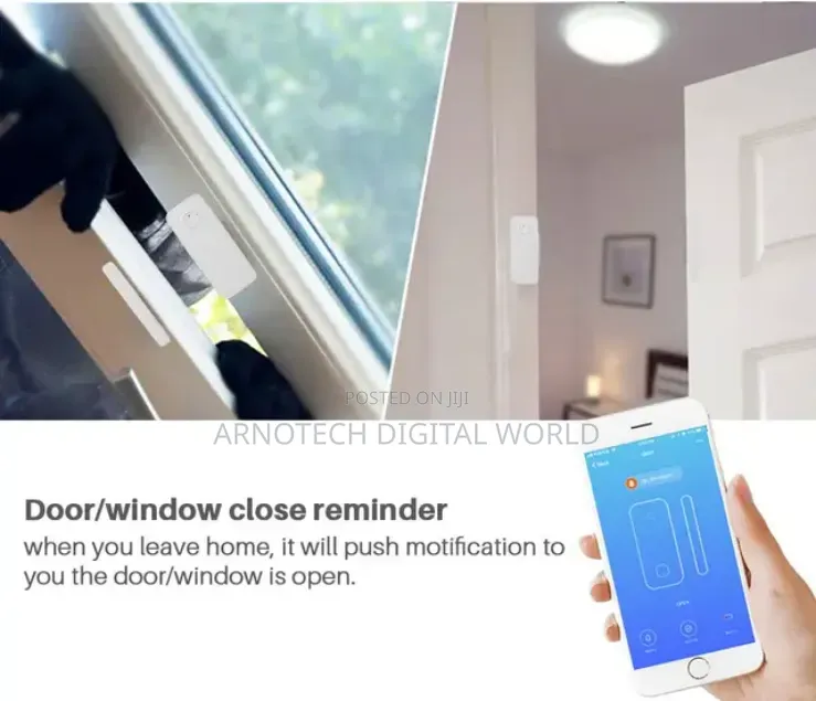 2.4GHz Wi-Fi Smart Magnetic Door and Window Sensor