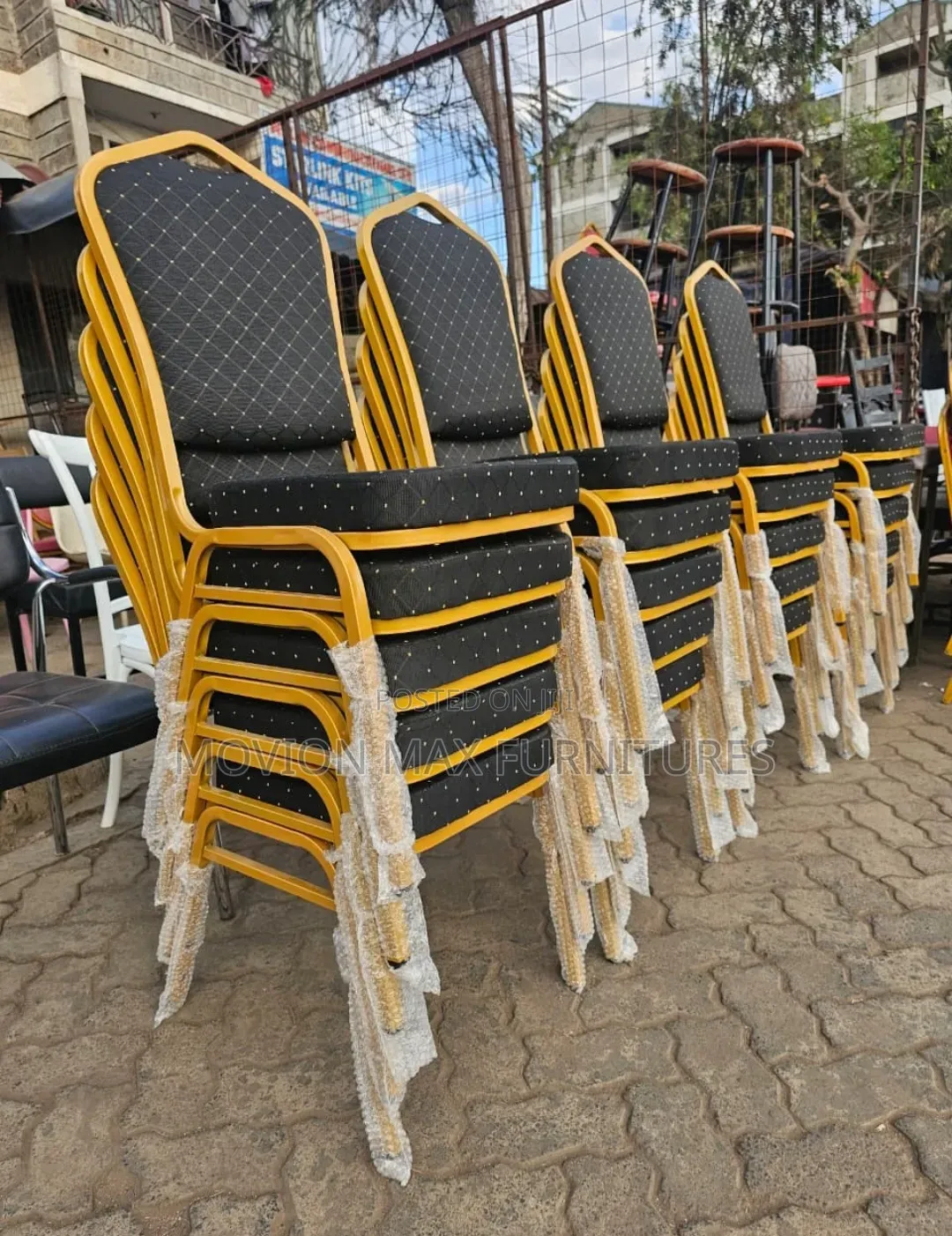 Banquet Seats,black Gold Chairs Conference Chairs