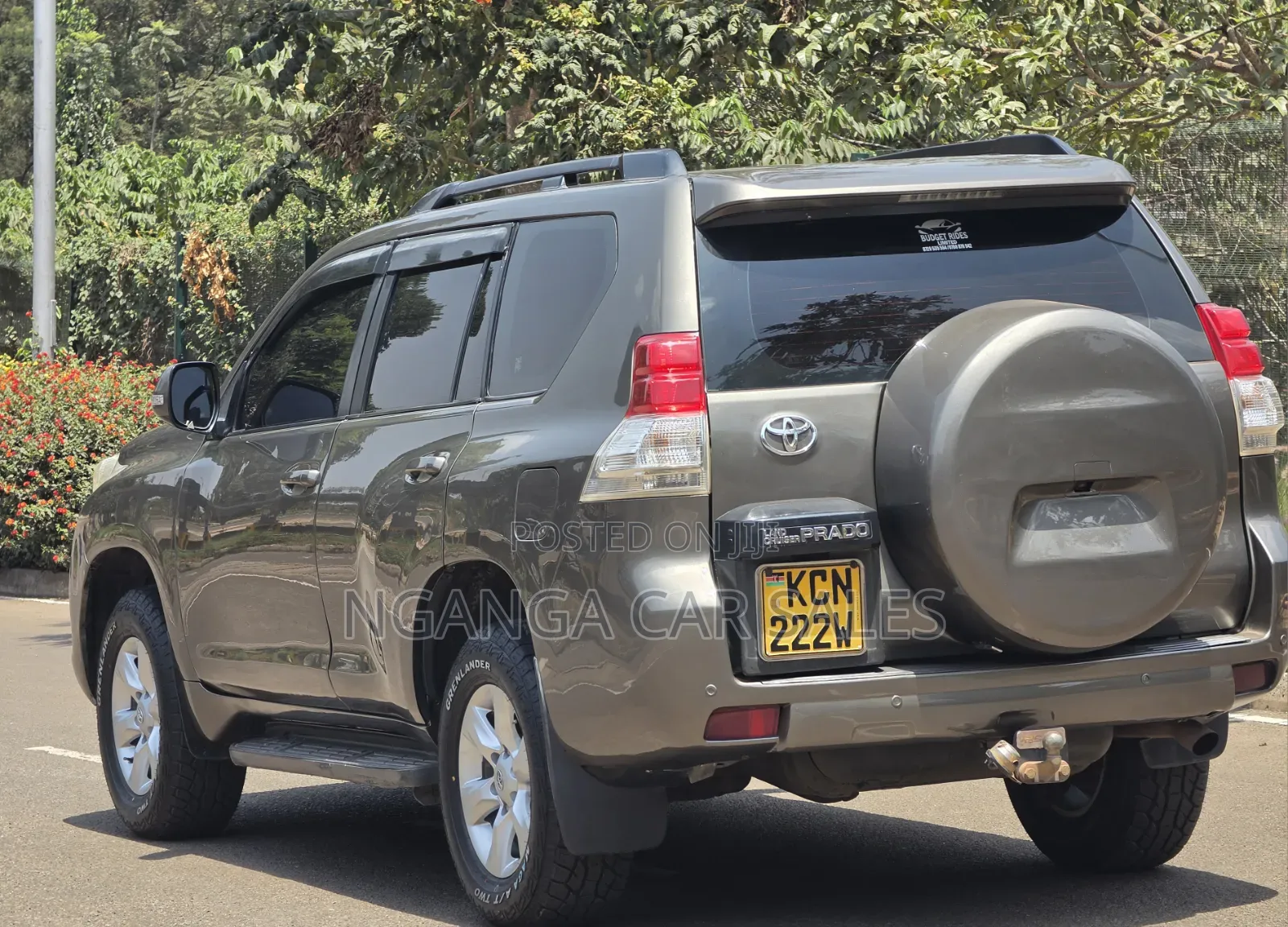 Toyota Land Cruiser Prado 2010 Gray