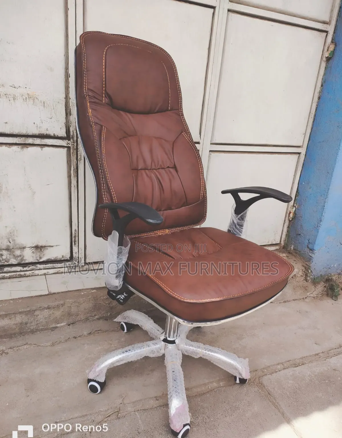 Leather Recliner Chair, Dark Brown Chair