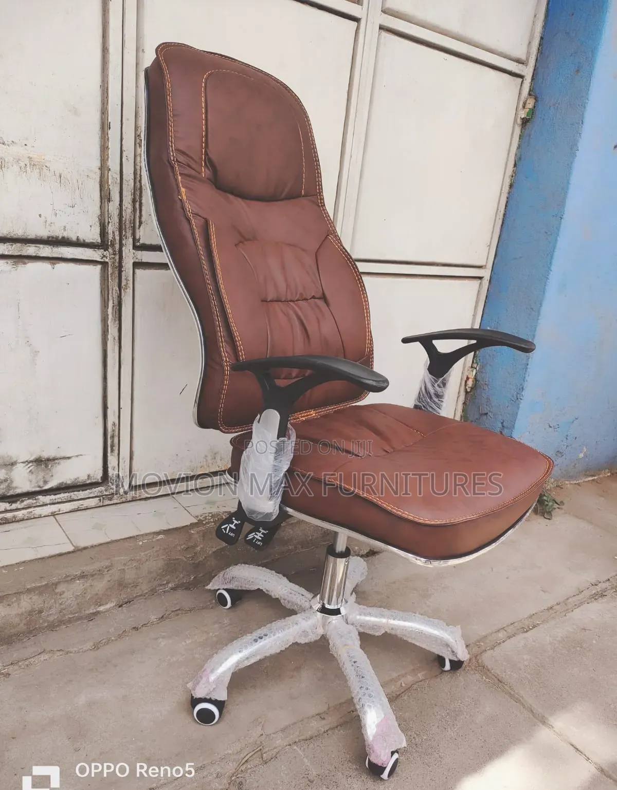 Leather Recliner Chair, Dark Brown Chair