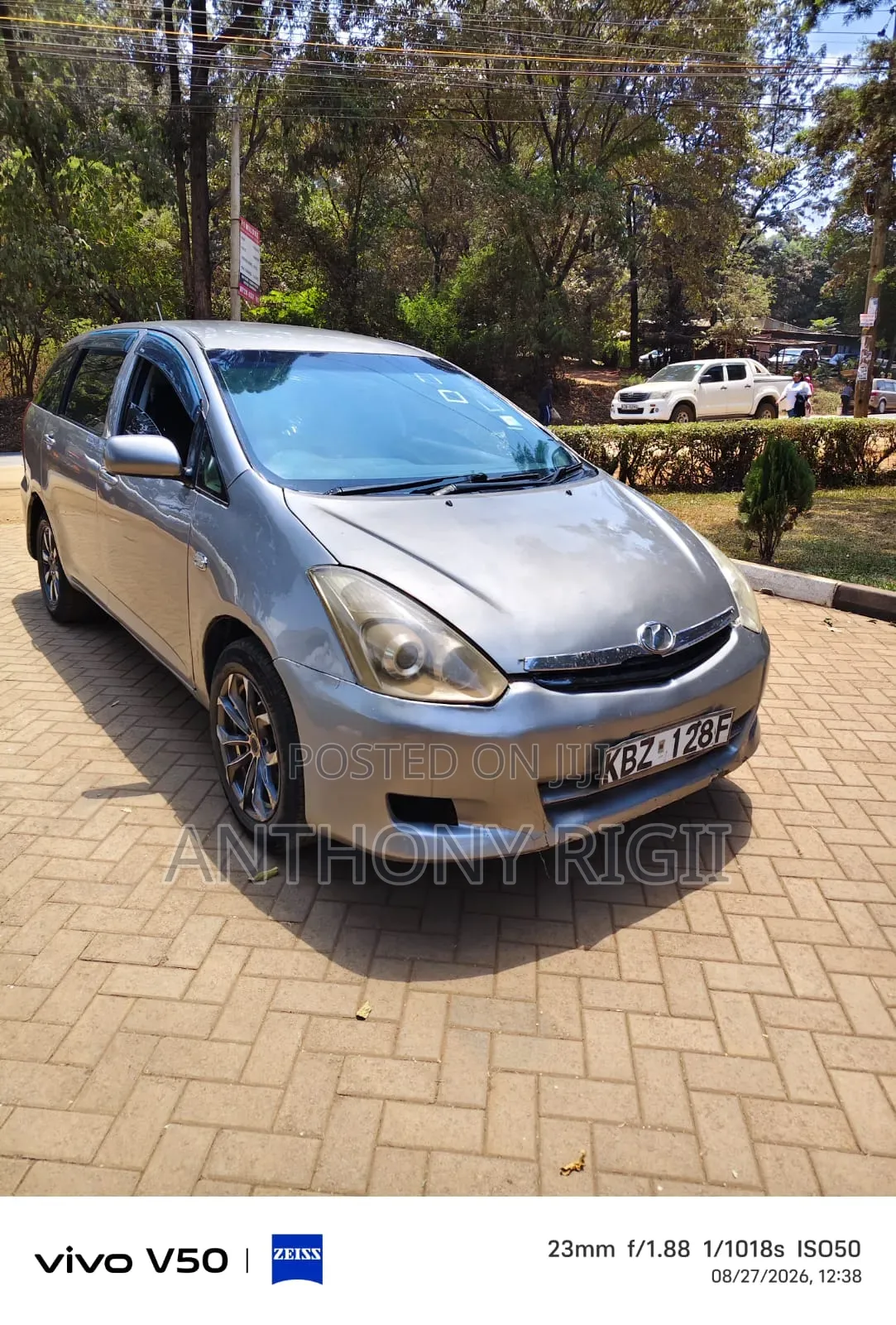 Toyota Wish 2008 Gray