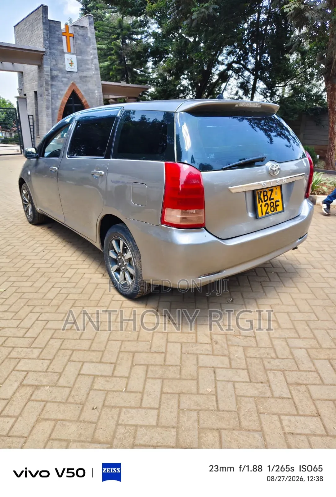 Toyota Wish 2008 Gray