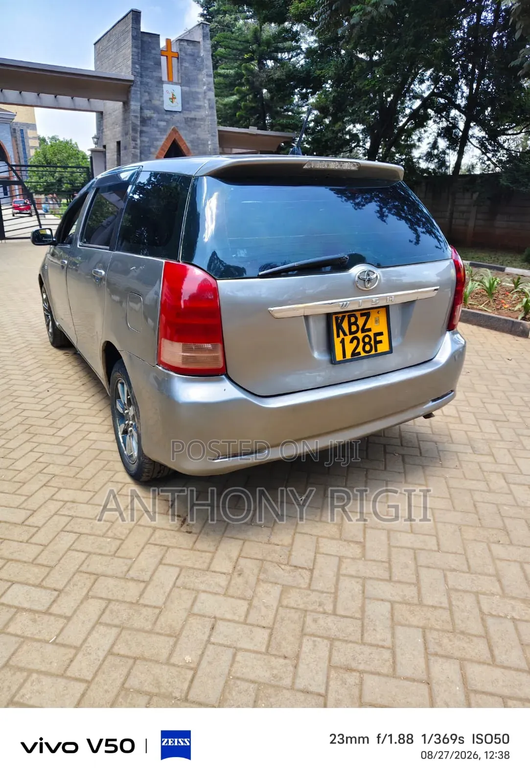 Toyota Wish 2008 Gray