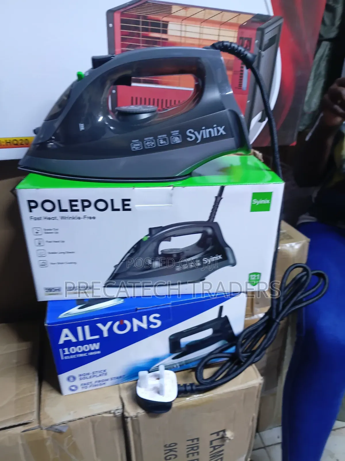 Syinix HQ20 Steam Iron Box– Powerful Durable