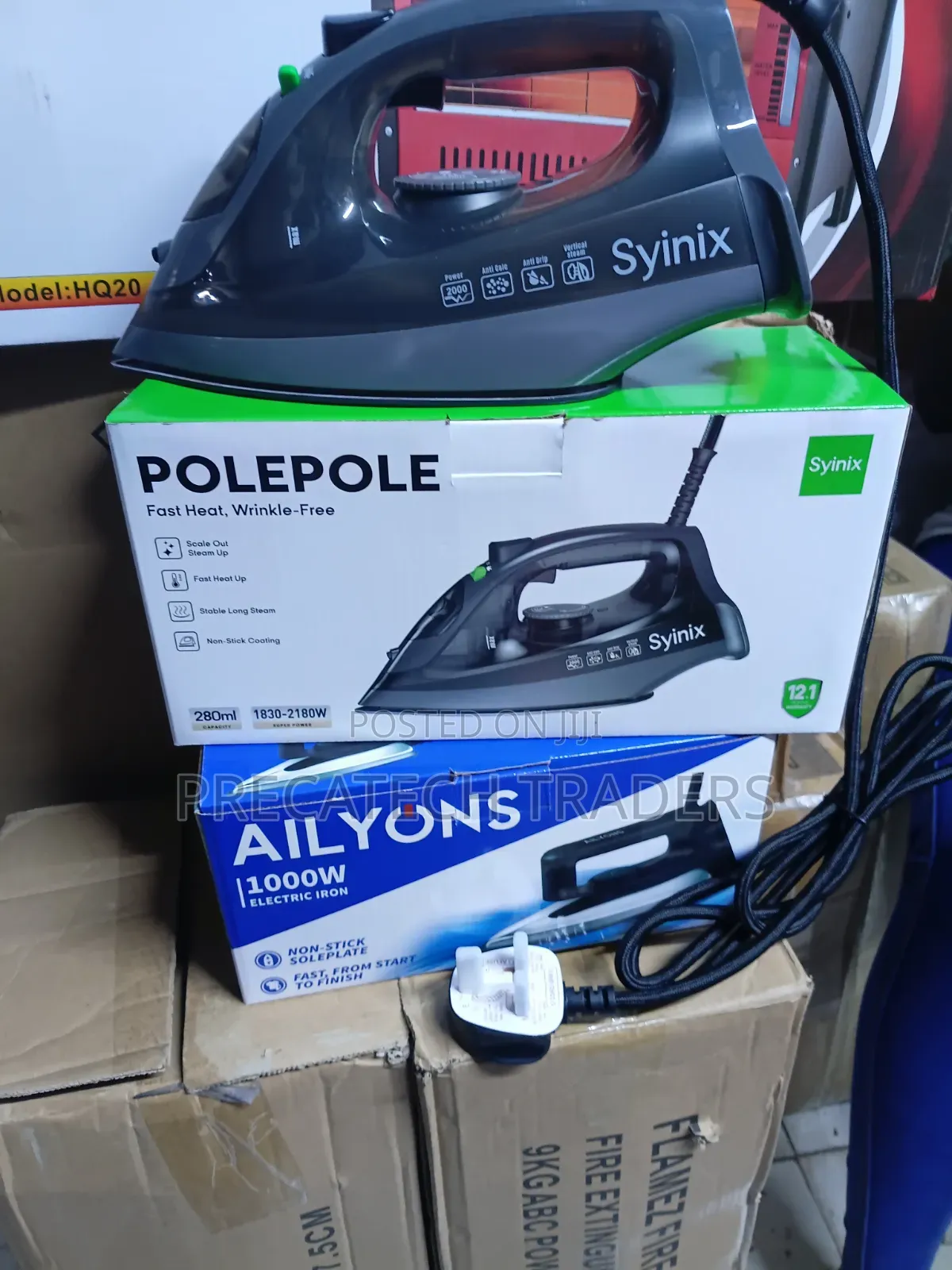 Syinix HQ20 Steam Iron Box– Powerful Durable