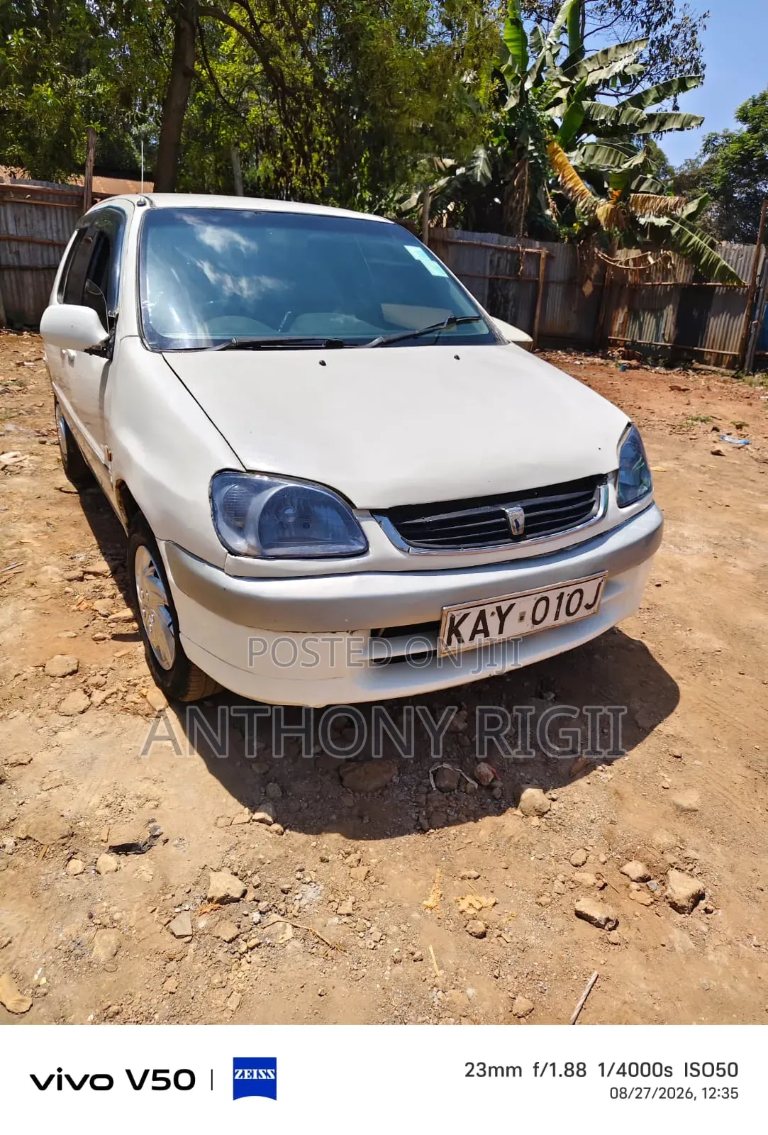 Toyota Raum 1999 White