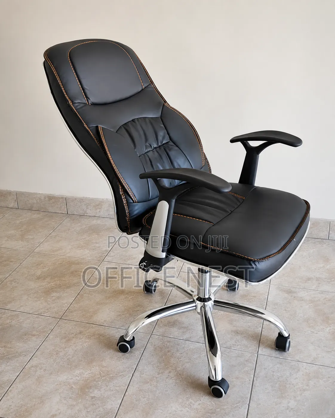 Executive Leather Office Chair – Premium High Back Swivel Chair Kenya