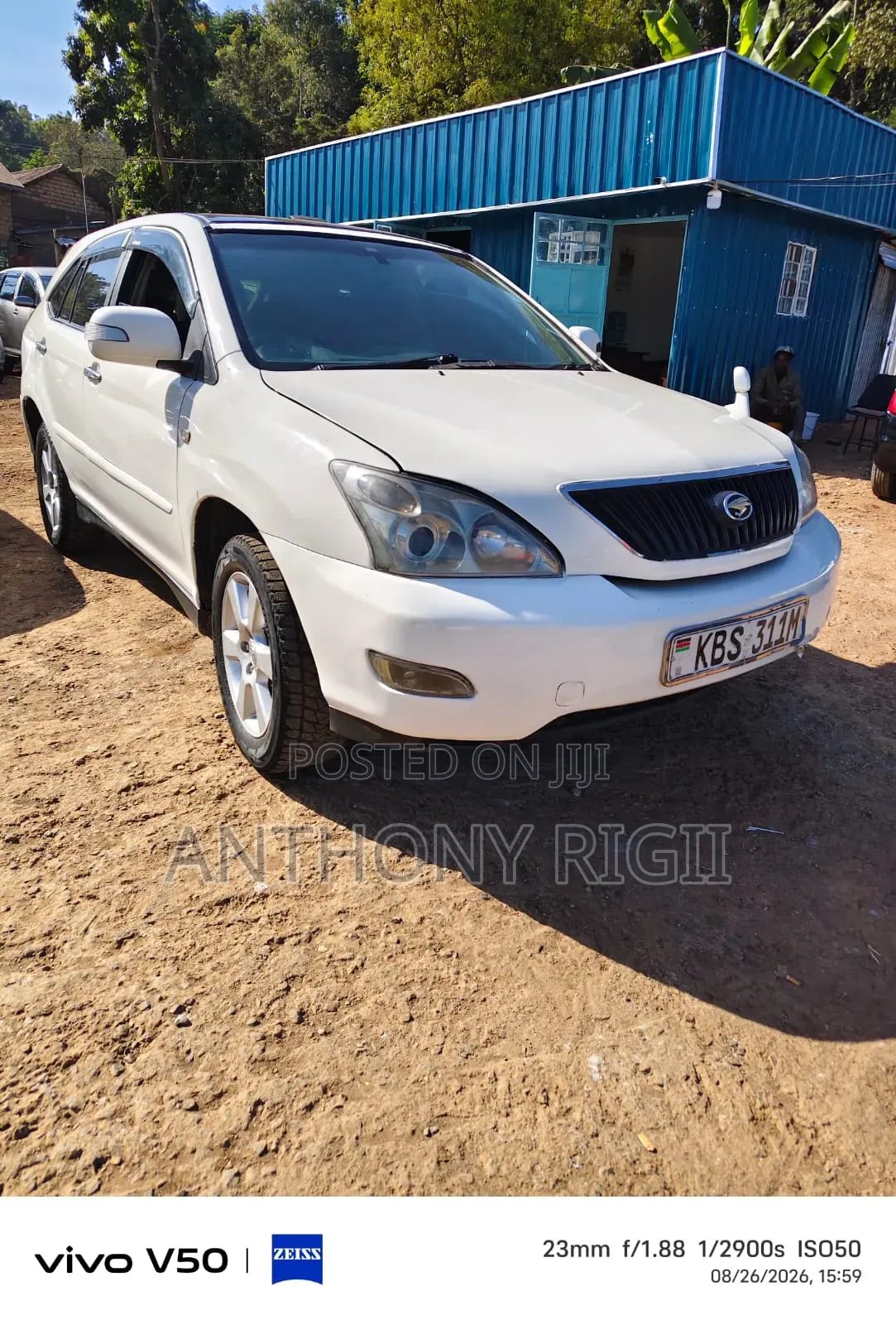 Toyota Harrier 2007 White