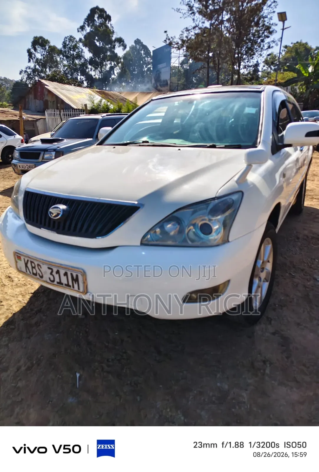 Toyota Harrier 2007 White