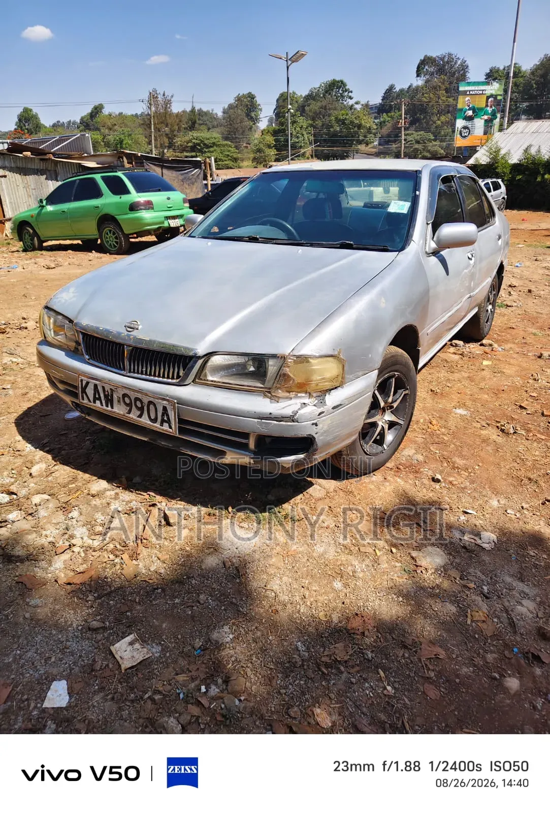 Nissan Sunny 1998 Silver