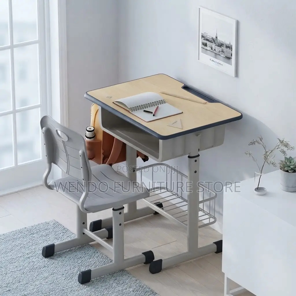 Home Desks; Kids Reclining Desk Chair Set With Book Drawer