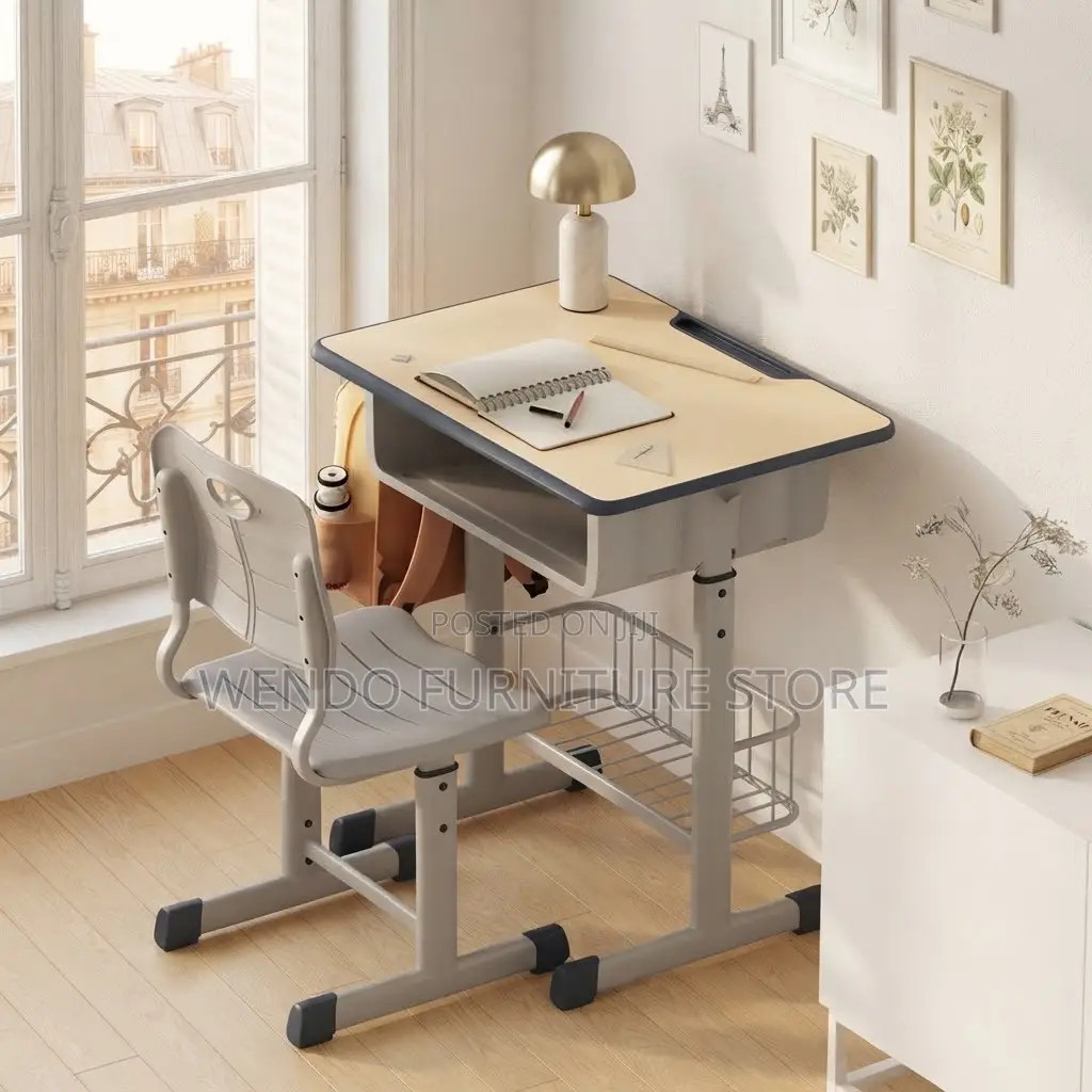 Home Desks; Kids Reclining Desk Chair Set With Book Drawer