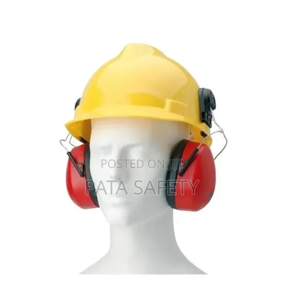 Industrial Helmets With Earmuffs