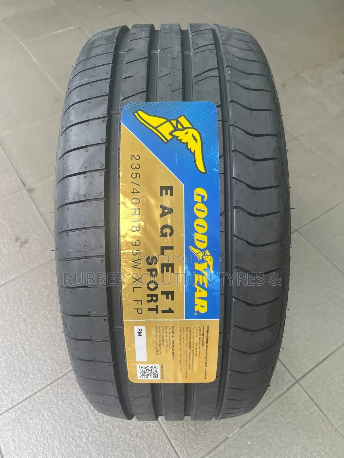235 /40 R18 Goodyear Tyres 95w Xl Engle F1 Sport