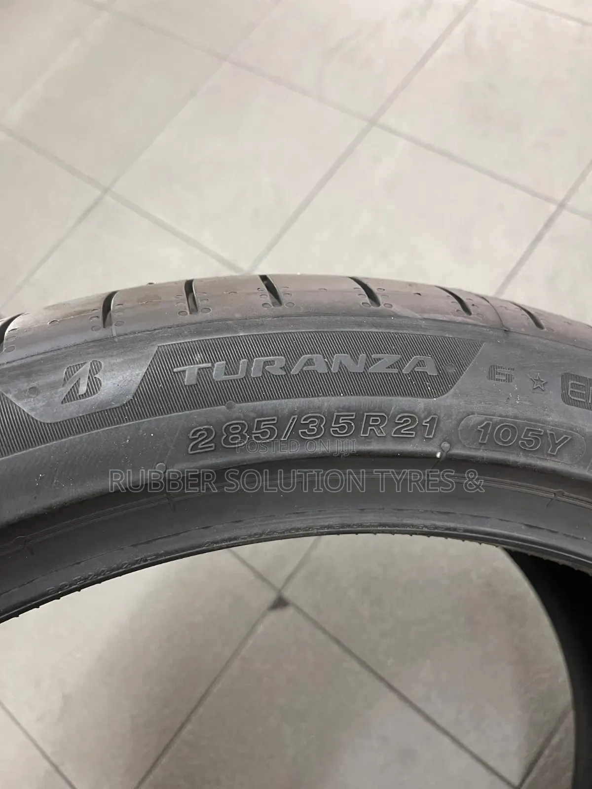 285 /35 R21 Bridgestone Tyres 105y Xl Turanza Sport