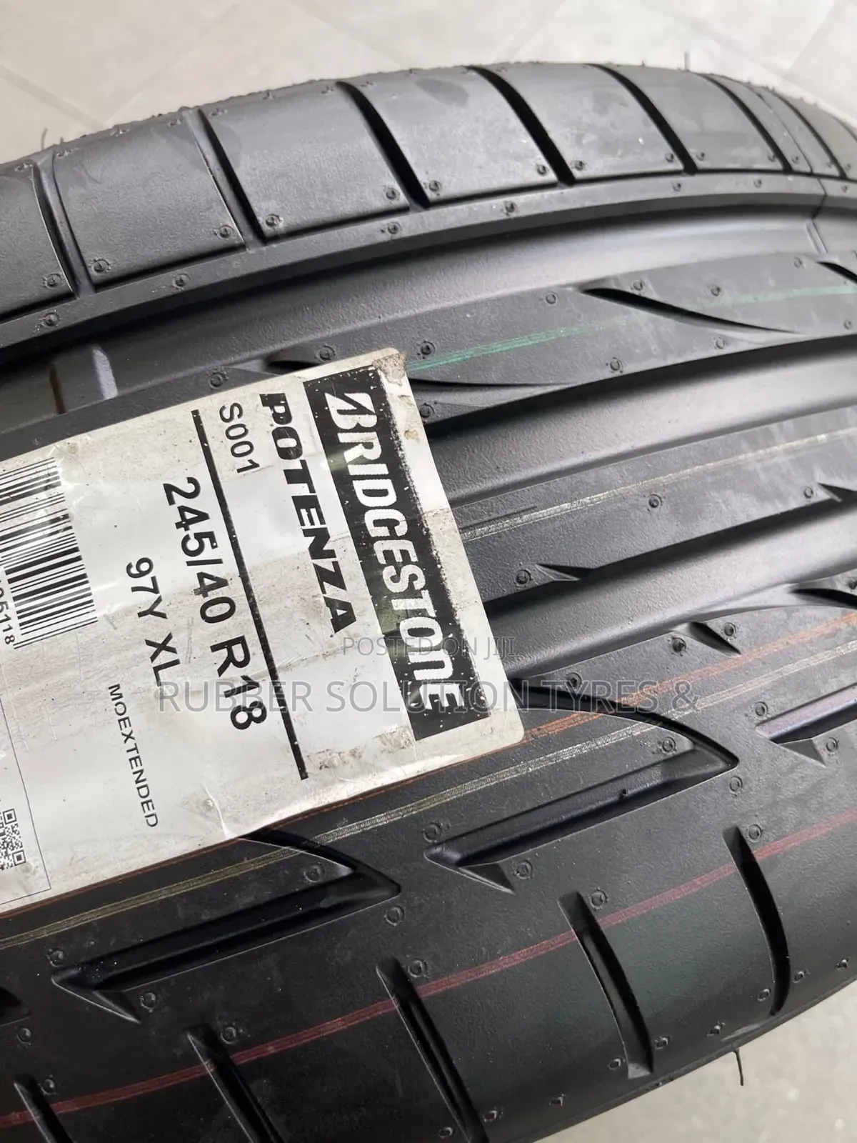 245 /40 R18 Bridgestone Tyres 97y Xl Potenza Sport