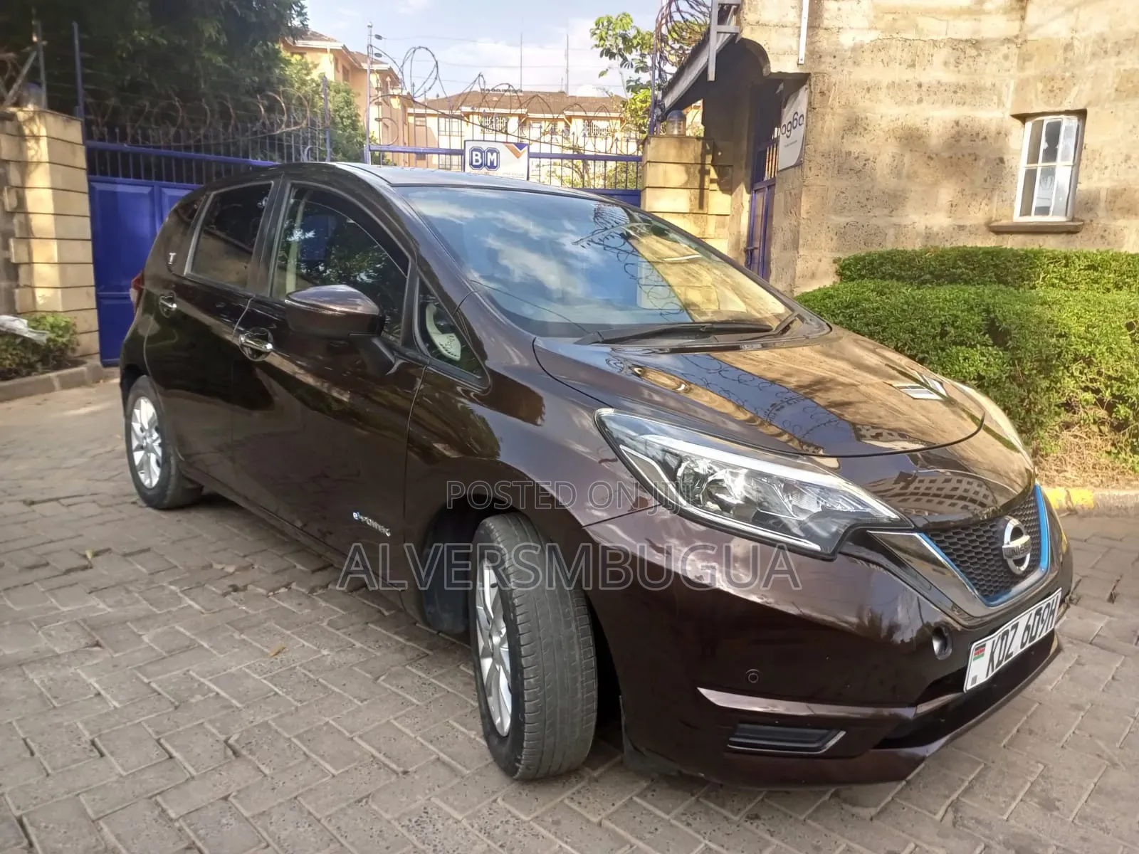 Nissan Note 1.2 Hybrid 2019 Burgundy