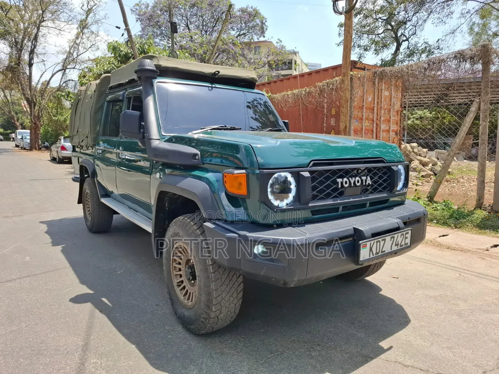 Toyota Land Cruiser 2014 Green