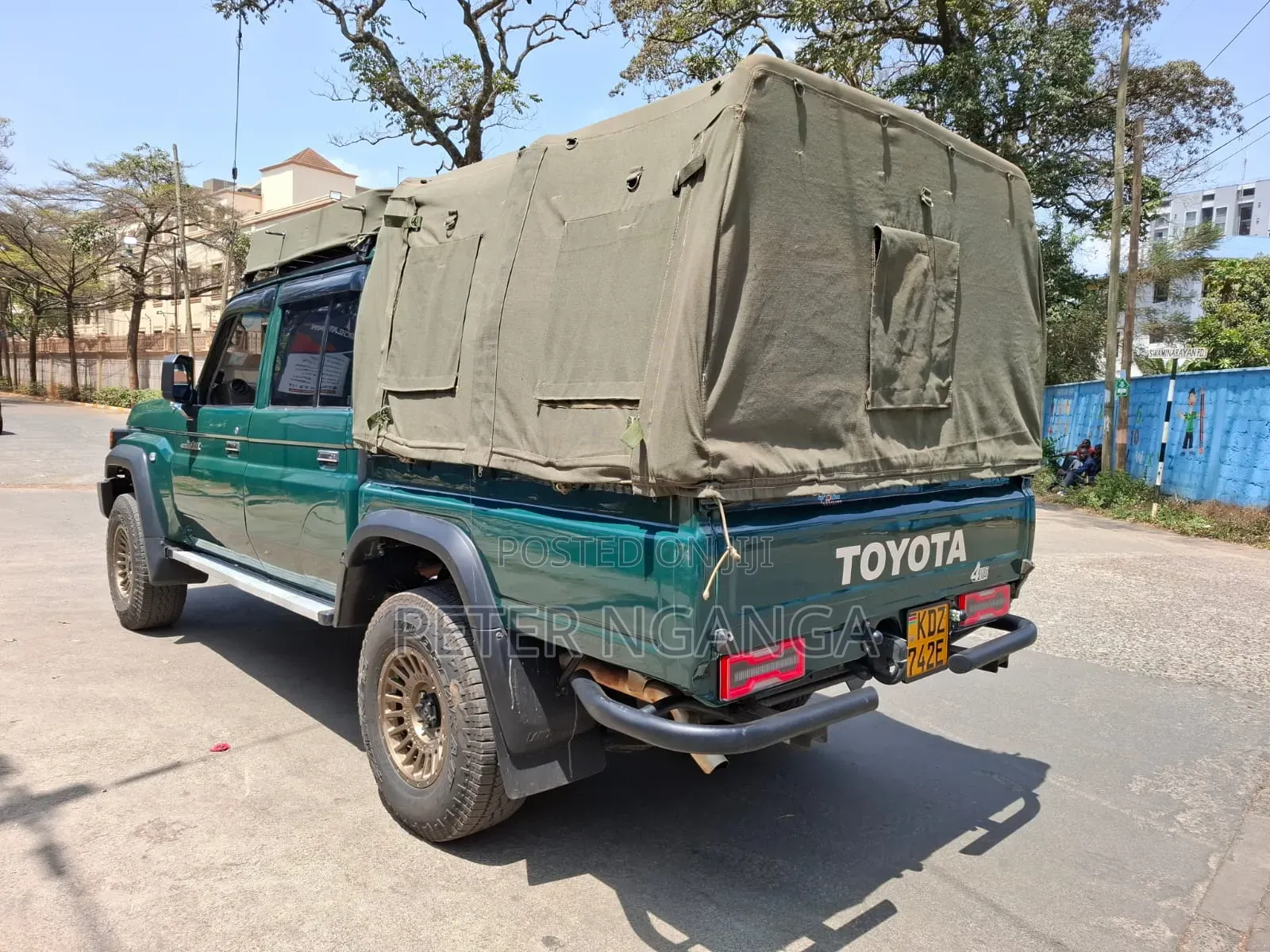 Toyota Land Cruiser 2014 Green