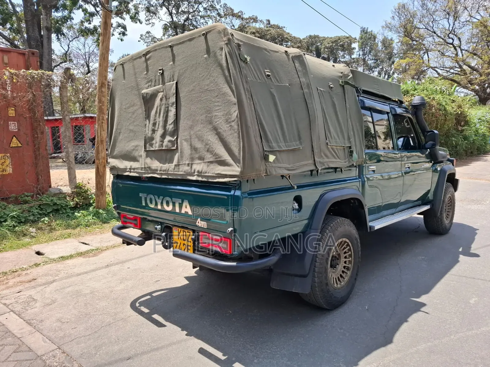 Toyota Land Cruiser 2014 Green