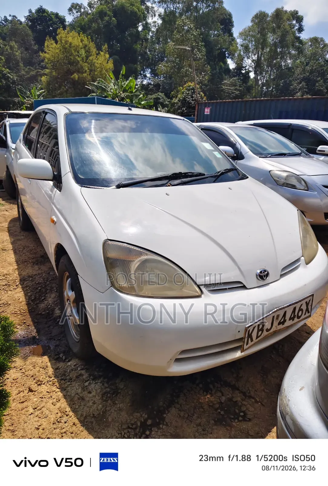 Toyota Prius Base 2003 White
