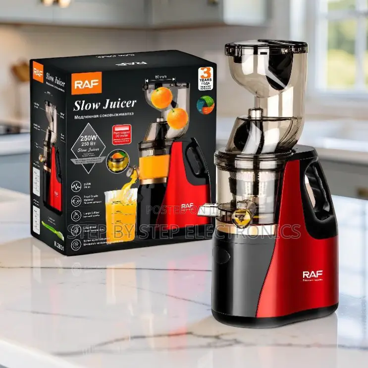 Precision Extraction RAF R.2831 400Ml Slow Juicer Juice Extractor