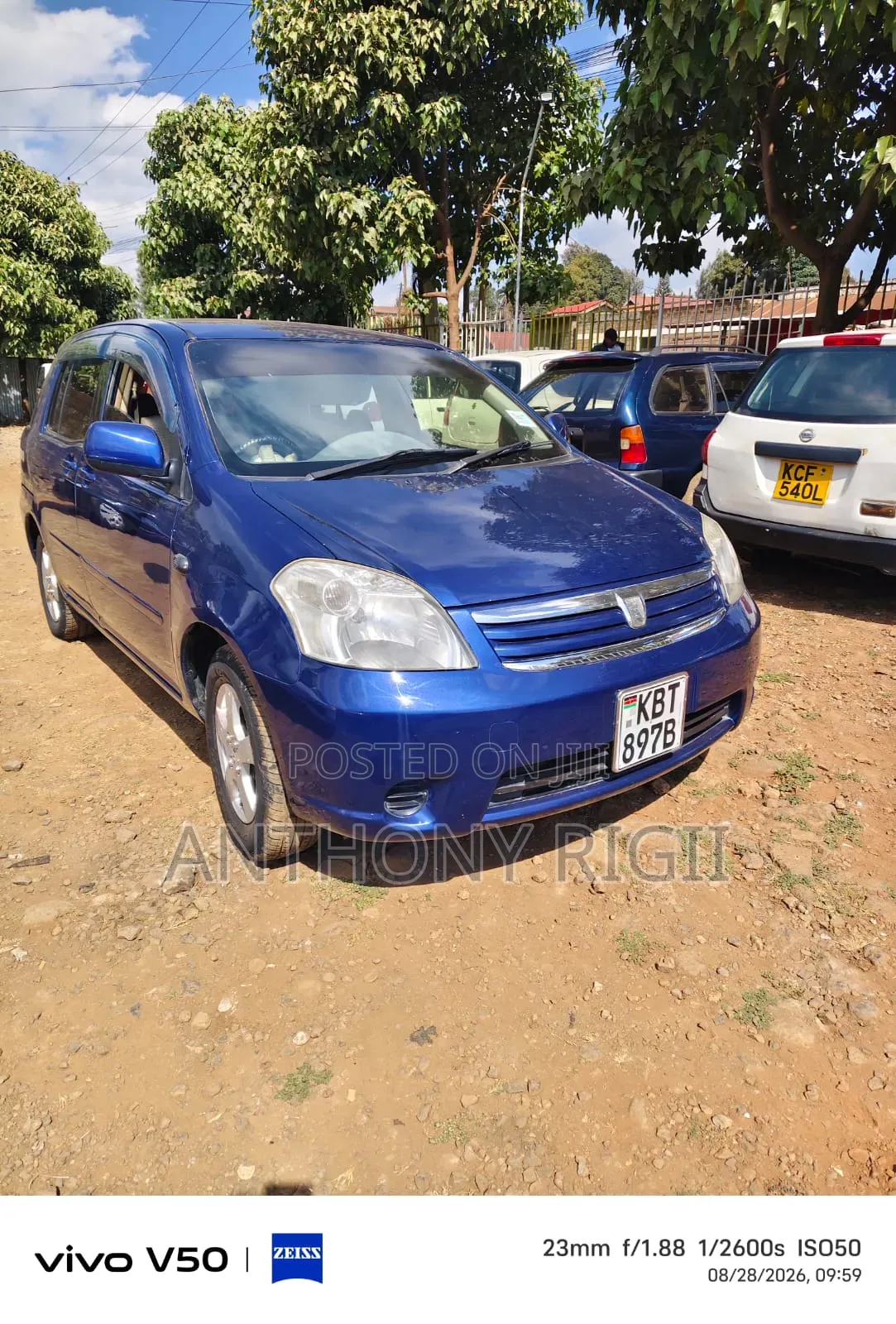 Toyota Raum 2006 Blue