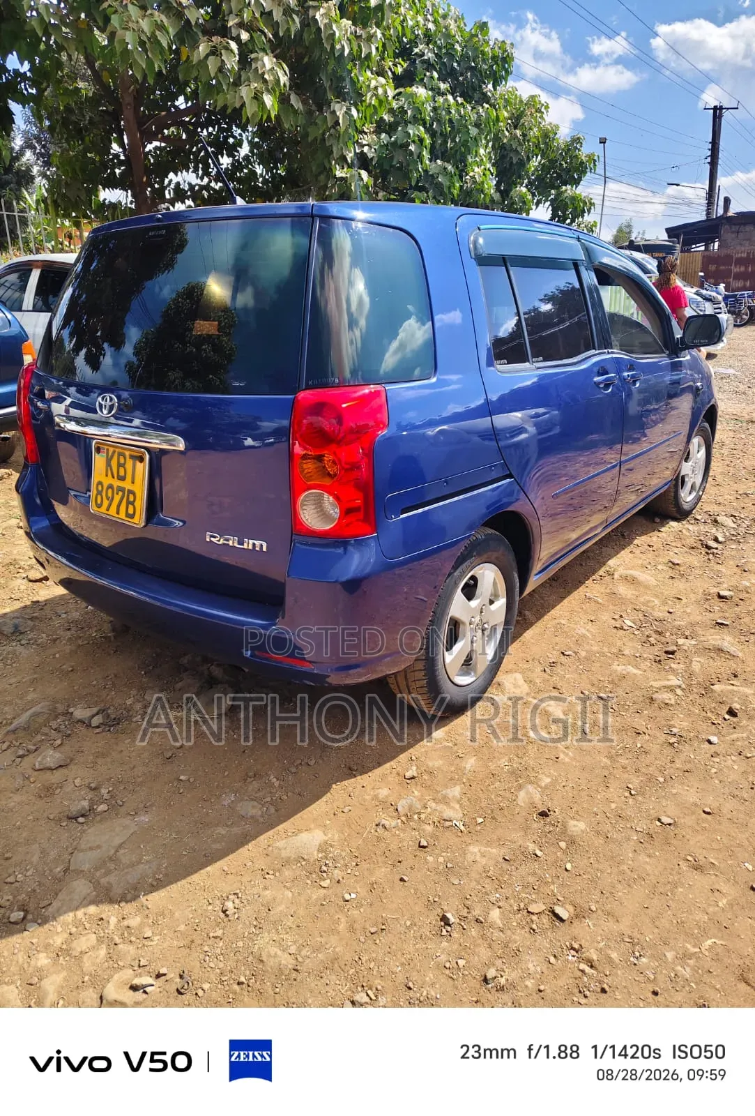 Toyota Raum 2006 Blue