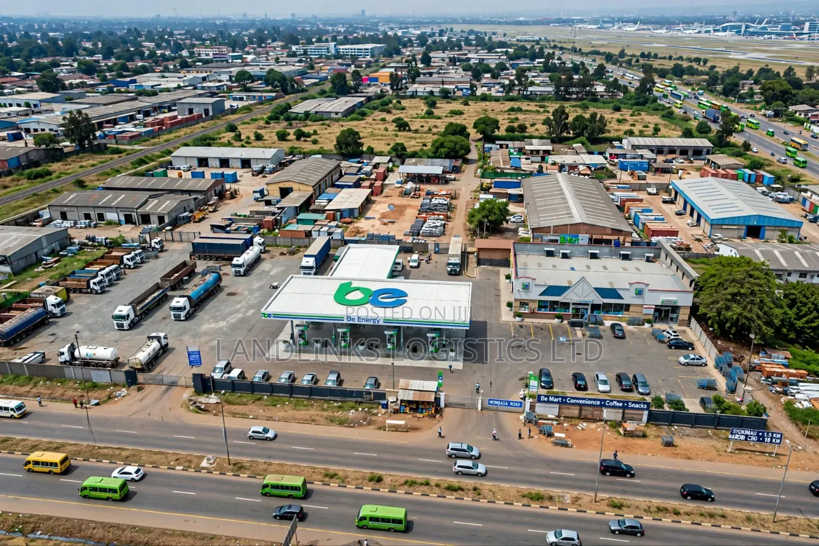 Petrol Station on Sale Off Mombasa Rd Syokimau Katani Almost on 1 Acre