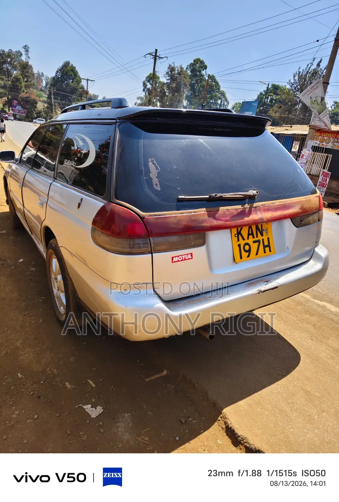 Subaru Legacy 1998 Silver