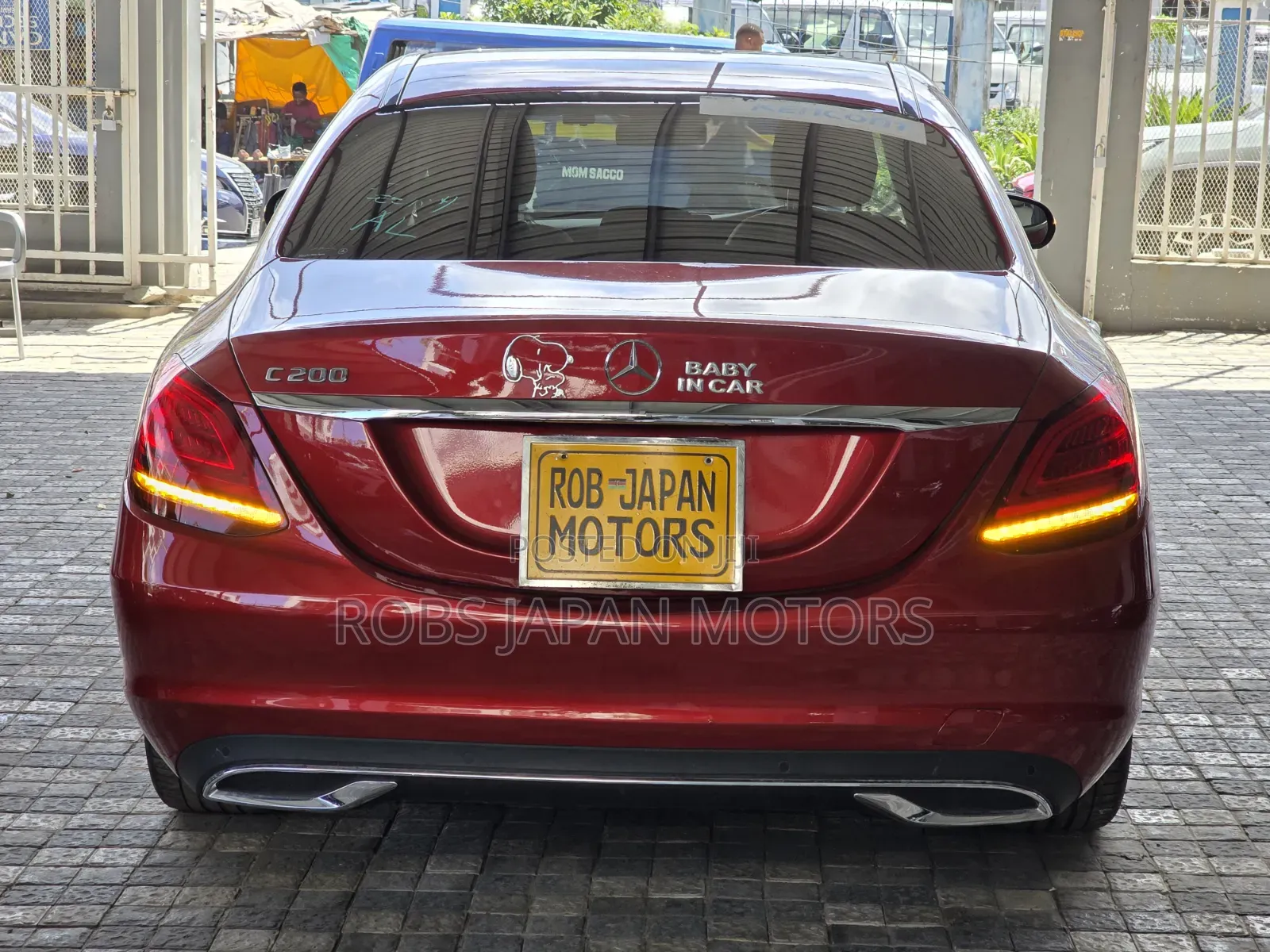 Mercedes-Benz C200 2020 Red