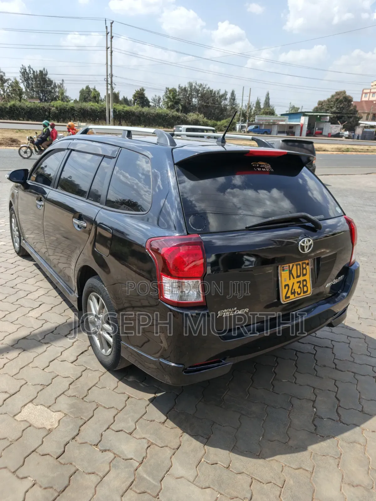 Toyota Corolla Fielder 2013 Black