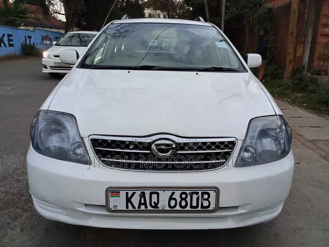 Toyota Corolla Fielder 2004 White