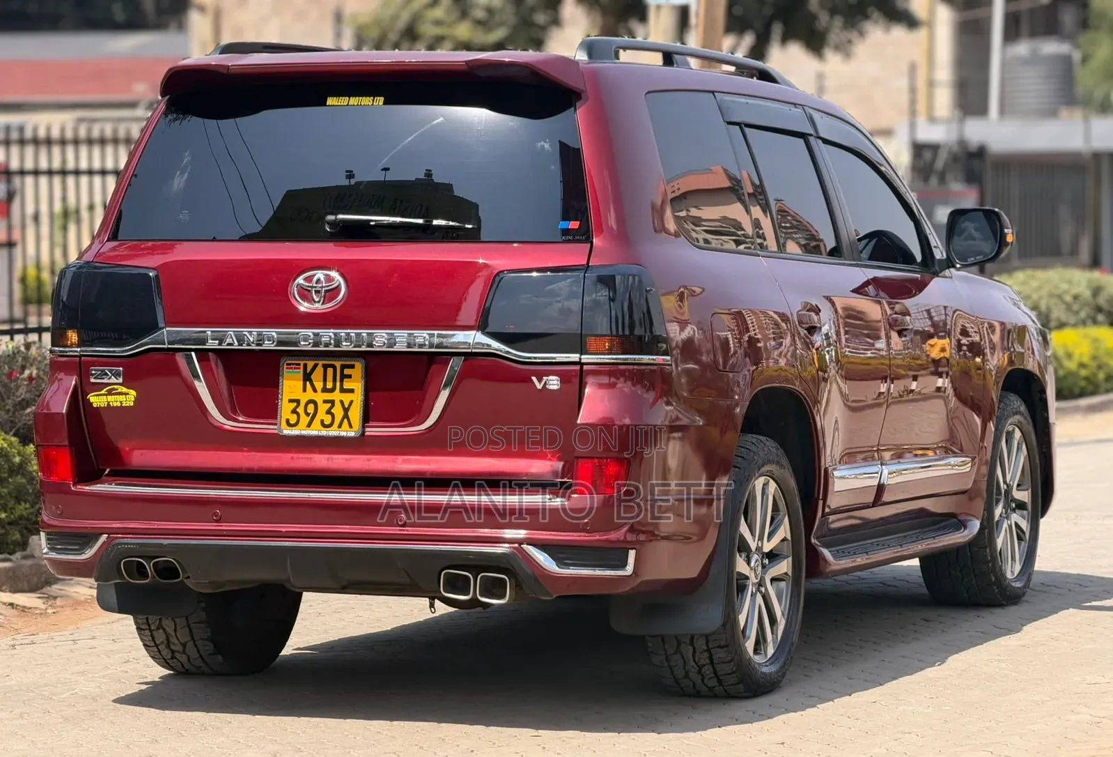 Toyota Land Cruiser 4.6 V8 ZX 2014 Maroon