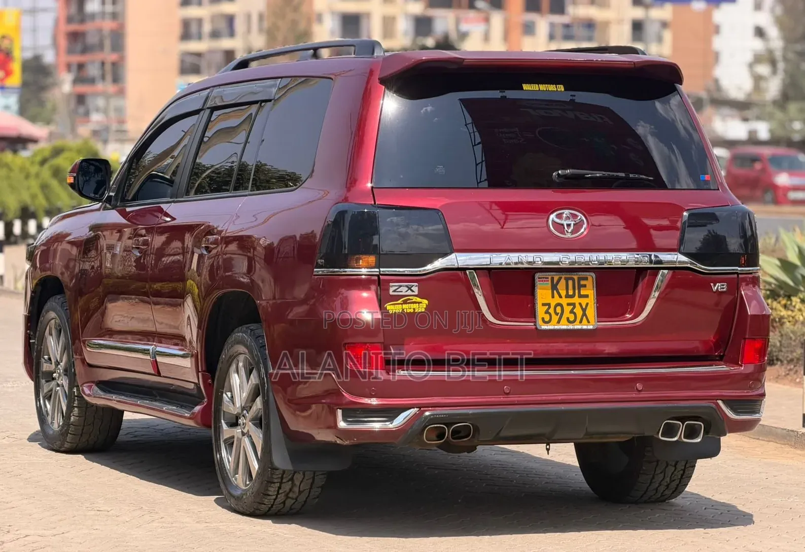 Toyota Land Cruiser 4.6 V8 ZX 2014 Maroon