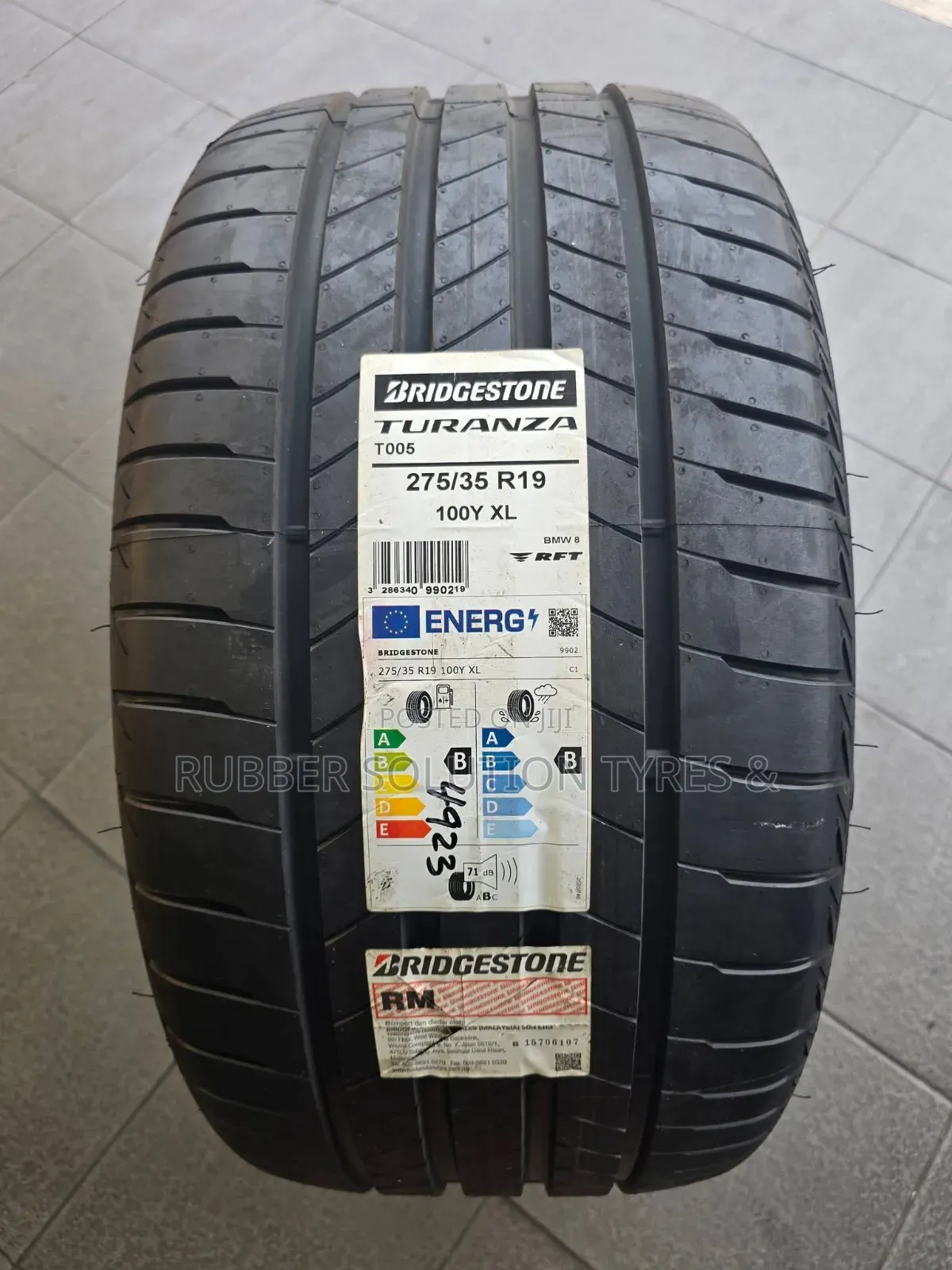 275 /35 R19 Bridgestone Tyres 100y Xl Turanza