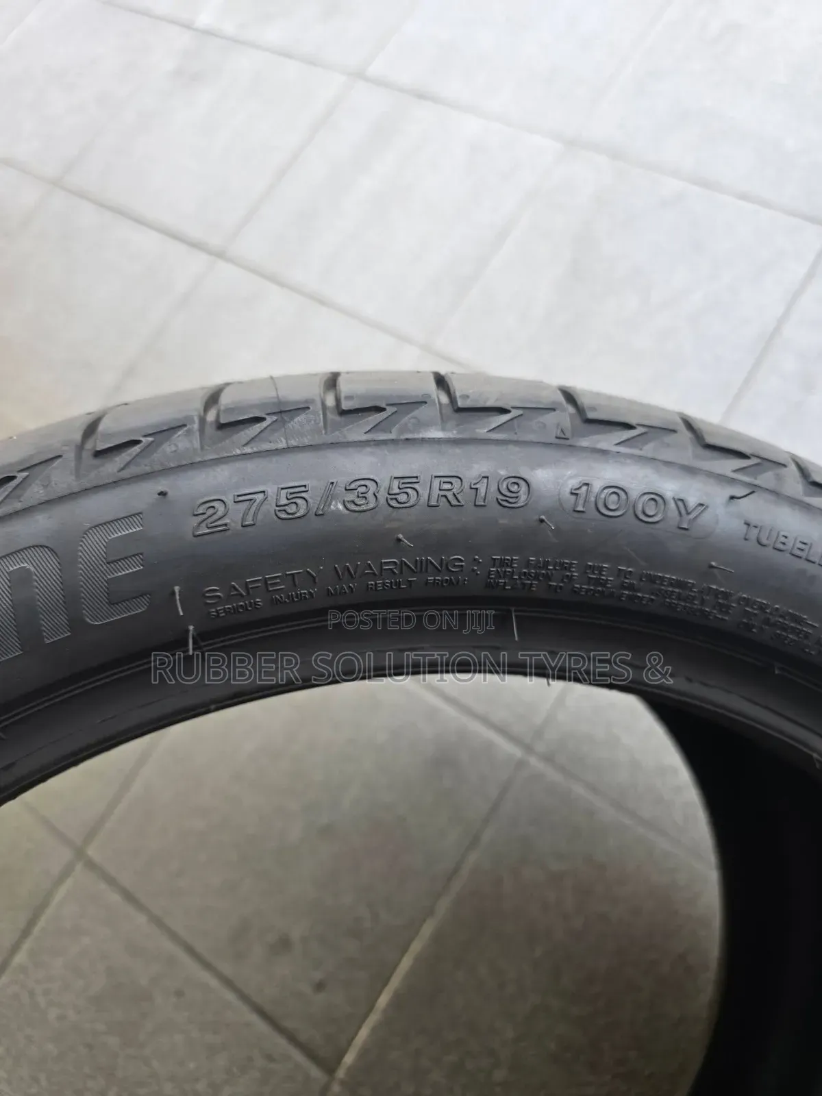 275 /35 R19 Bridgestone Tyres 100y Xl Turanza