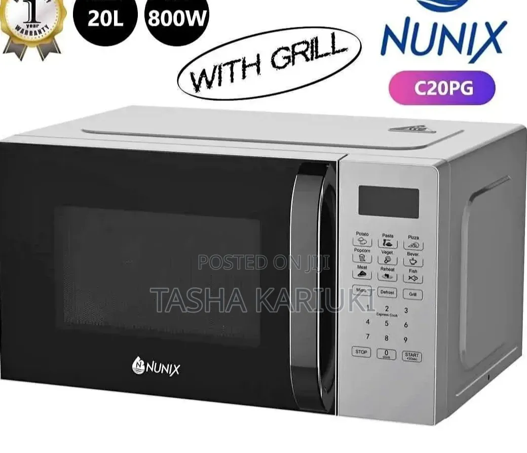 *Nunix C20PG Digital Microwave Oven With Grill* 20 L Davy