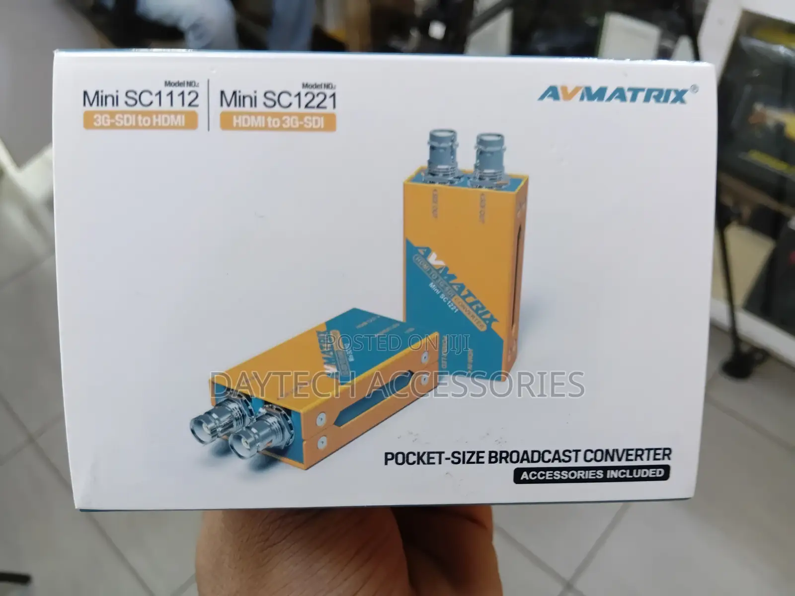 AVMATRIX Mini SC1112 3g-Sdi to HDMI Pocket-Size Broadcast Converter