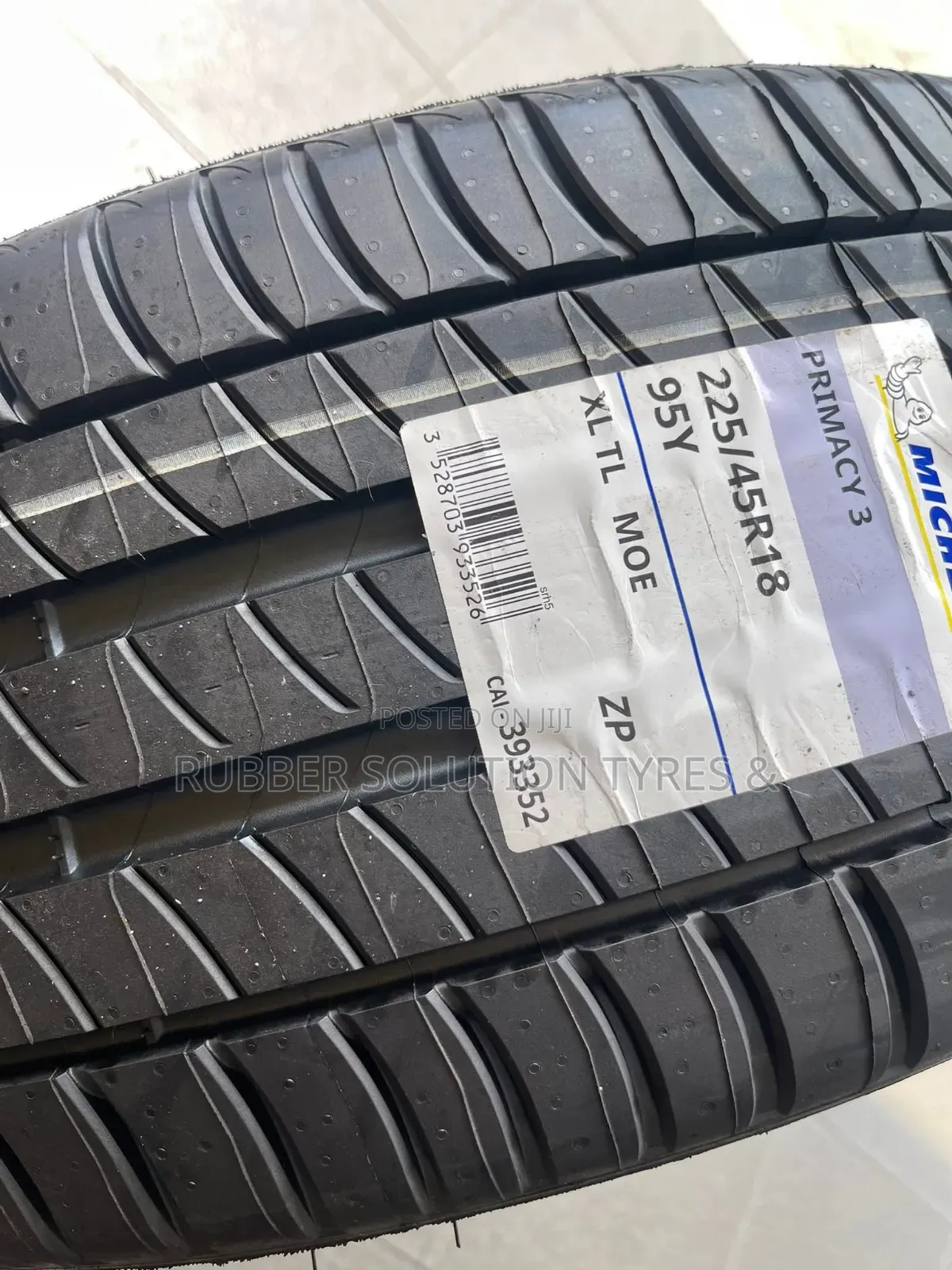 225 /45 R18 Michelin Tyres 95y Xl Primacy 3