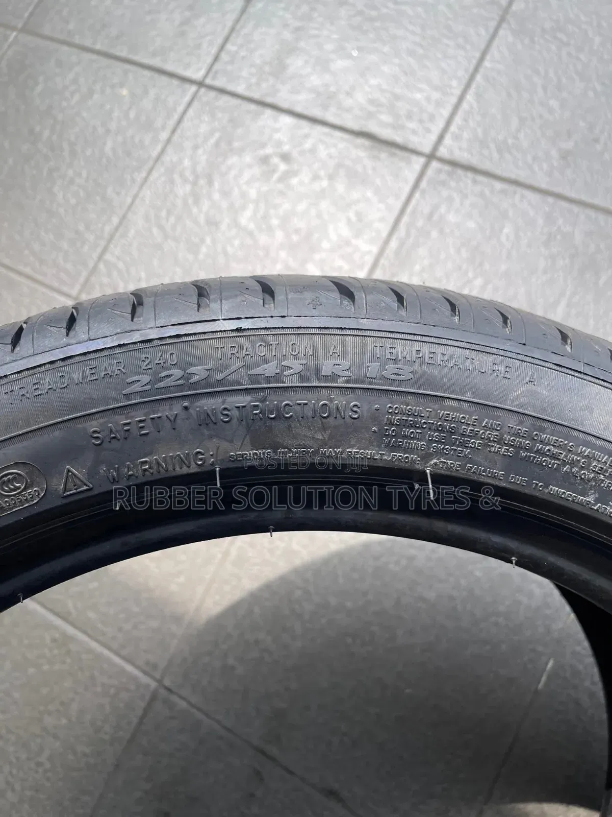 225 /45 R18 Michelin Tyres 95y Xl Primacy 3