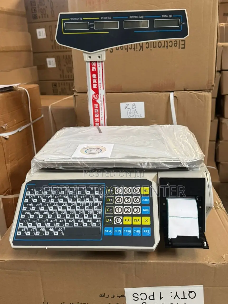 ACS 30KG Electronic Barcode Printing Scale