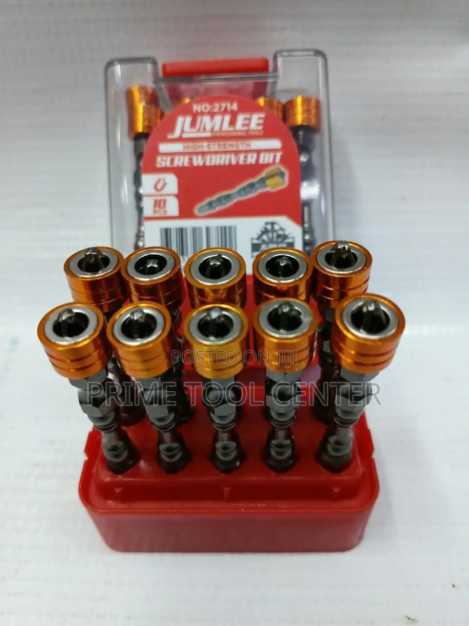 10-piece set of PH2 magnetic screwdriver bits