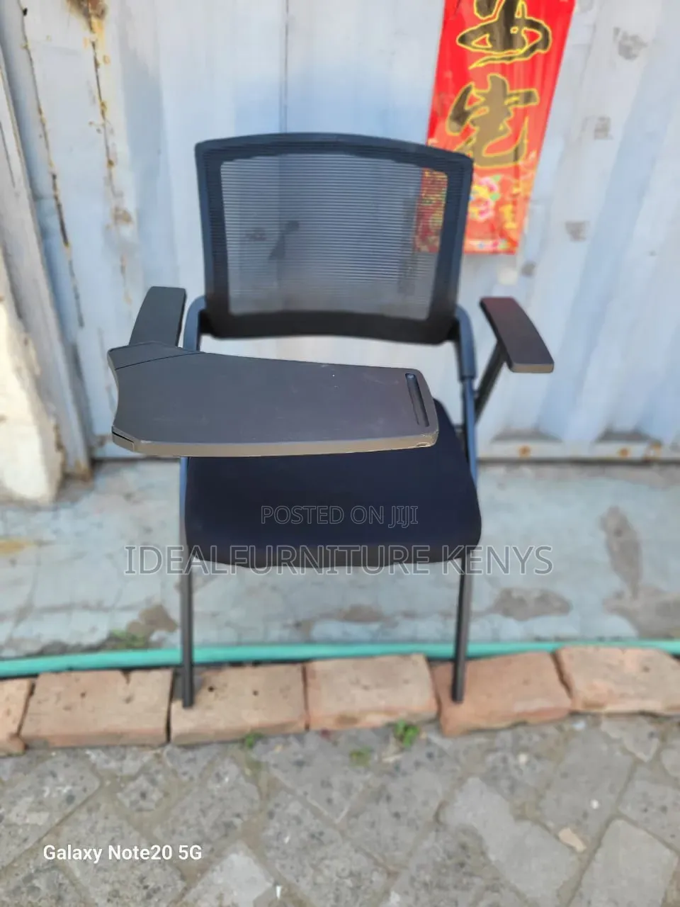 Black Mesh Training Chairs