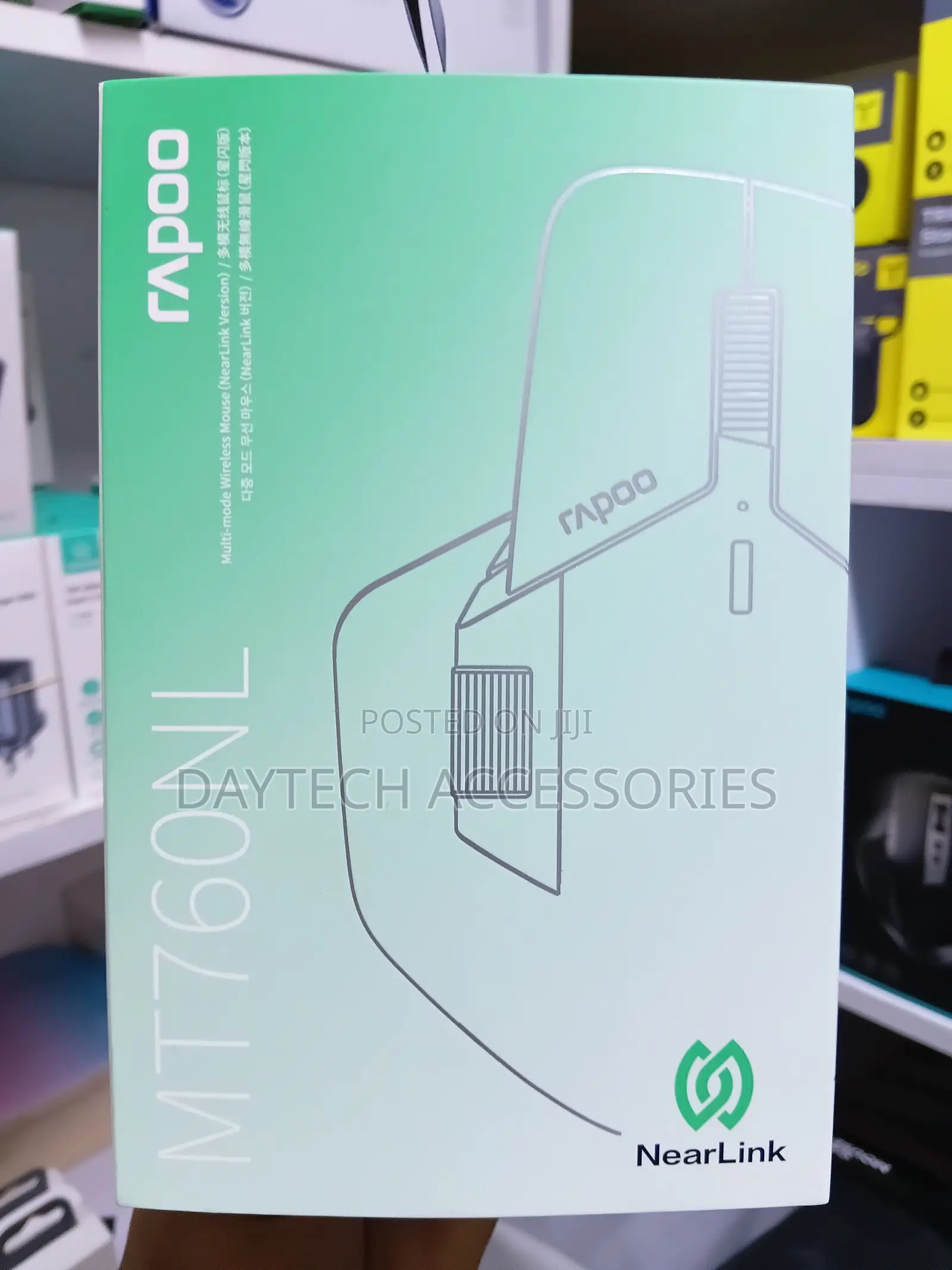 Rapoo MT760NL Multi-Mode Wireless Mouse - Black
