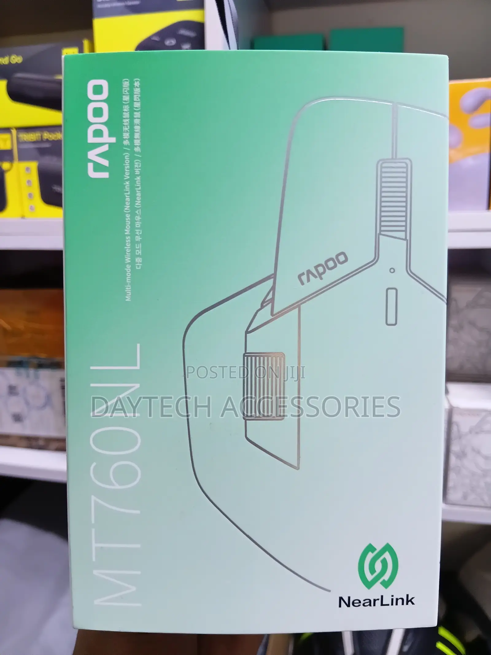 Rapoo MT760NL Multi-Mode Wireless Mouse - Black